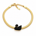 Midnight Swan Bracelet