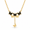 Midnight Flutter Necklace