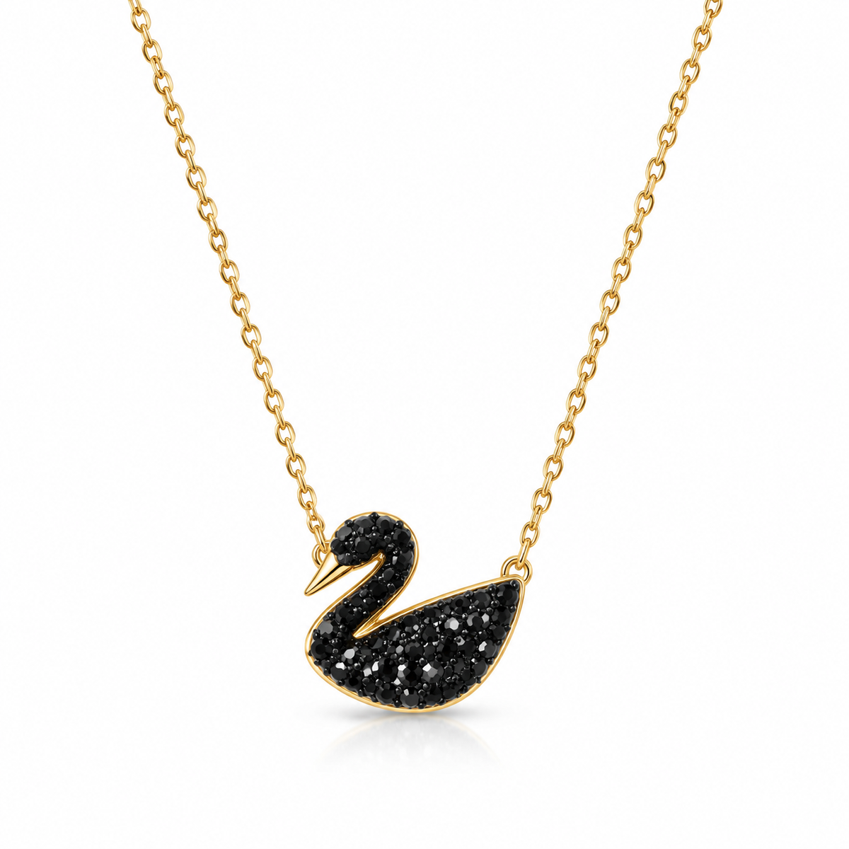 Swan charm Necklace