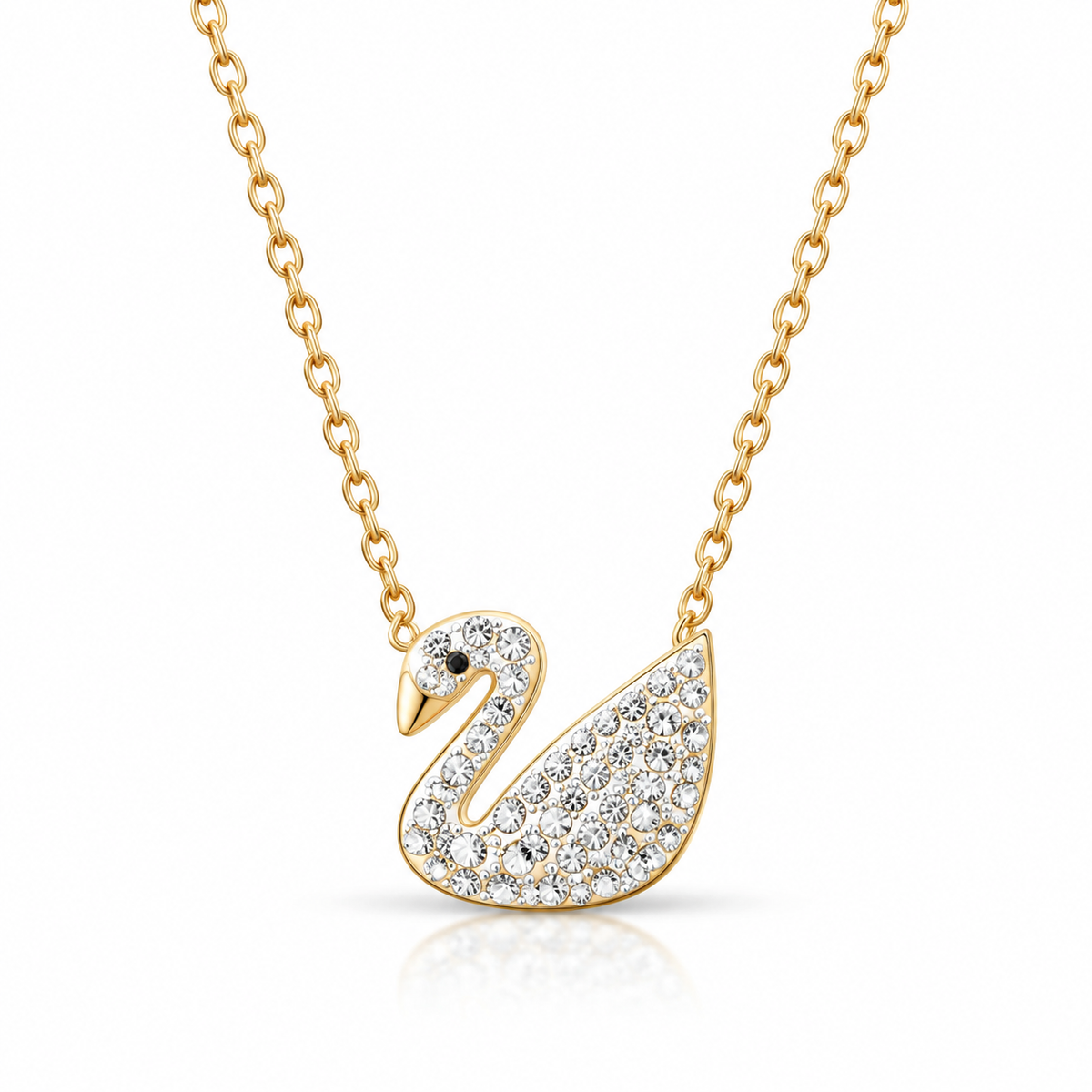 Glacier Swan Necklace