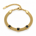 Noir Mesh Bracelet