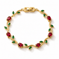 Ruby Vine Bracelet