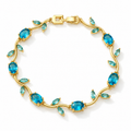 Aqua Vine Bracelet
