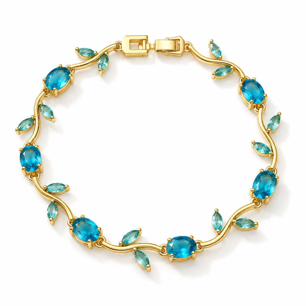 Aqua Vine Bracelet