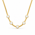 Pearl Snake Necklace