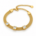 Mesh Zircon Bracelet