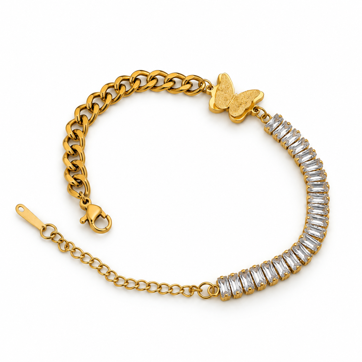 Butterfly Tennis Bracelet